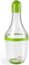 Lékué vinaigrette shaker uit silicone en Tritan groen 180ml