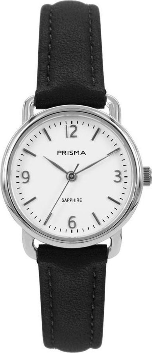 Prisma horloge P.1985 dames edelstaal saffierglas 5 ATM
