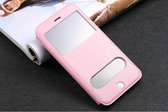 Dubbele View Cover voor iPhone 6 Plus (5.5-inch) - Roze