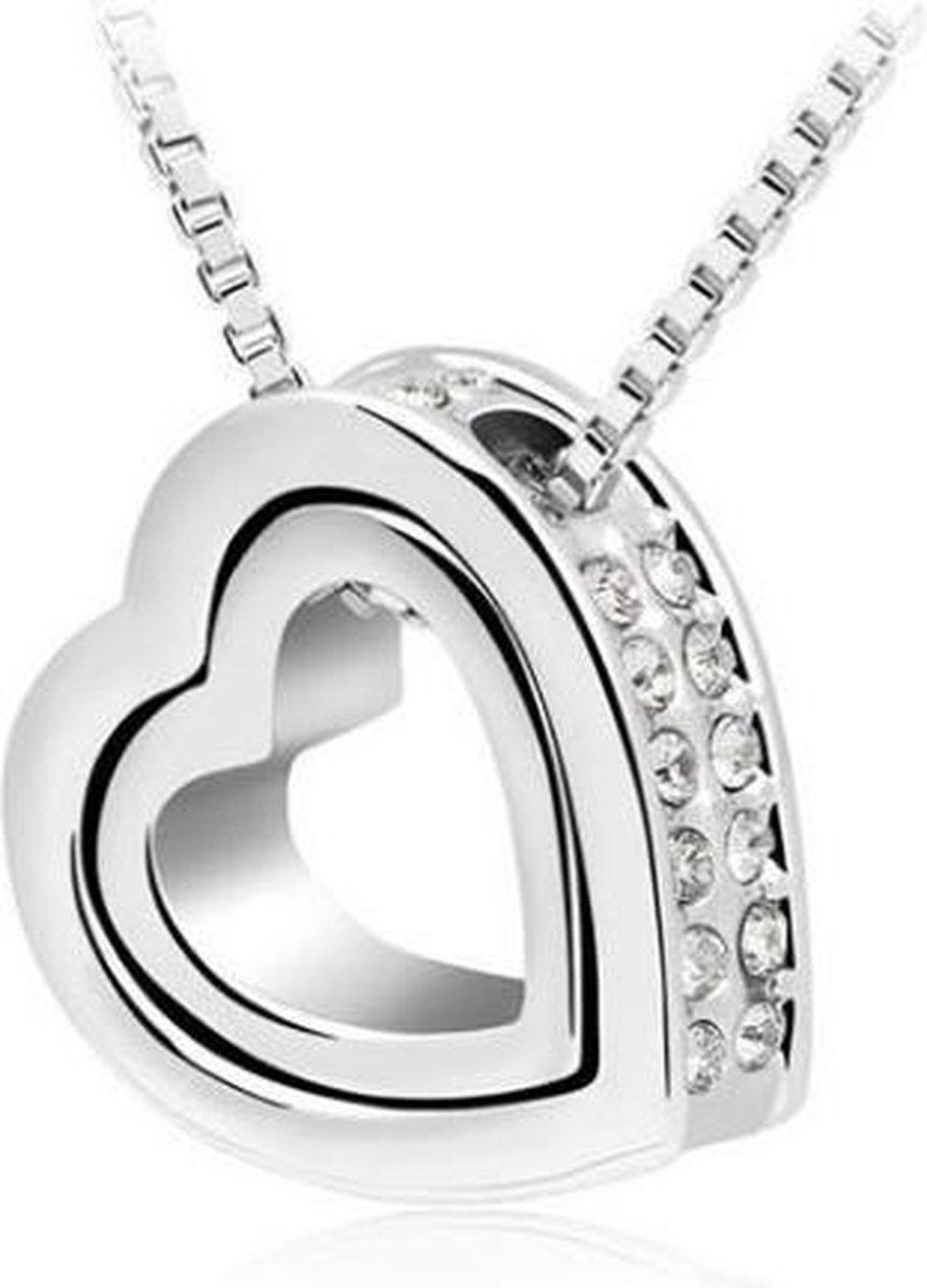 Ketting met hartvormige hanger