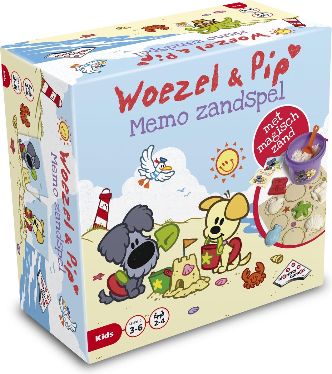 bol.com | Woezel & Pip Memo Zandspel | Games
