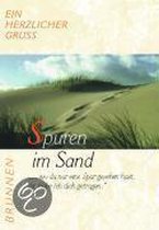 Ein herzlicher Gruß. Spuren im Sand