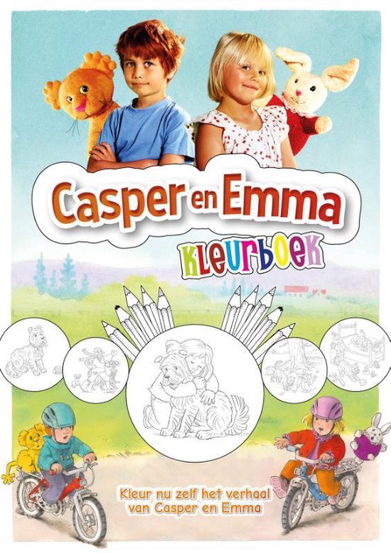 Casper en Emma kleurboek, Eddie Dibba | 9789490989217 | Boeken | bol.com
