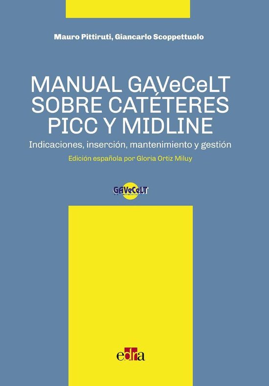 Manual GAVeCeLT sobre catéteres PICC y MIDLINE - cover