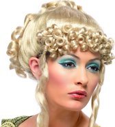 Blonde damespruik voor een Griekse godin - Feestpruik