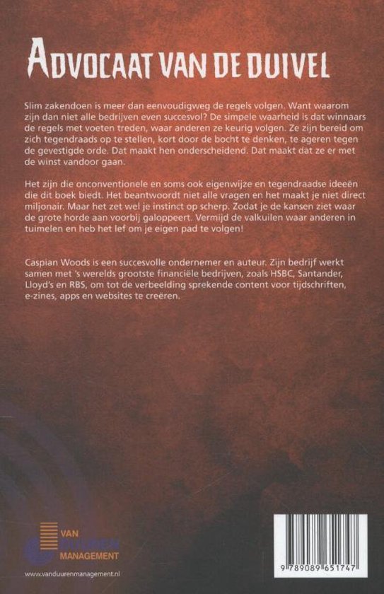 Advocaat van de duivel 9789089651747 Caspian Woods Boeken Advocaat van de duivel 9789089651747 Caspian Woods Boeken