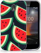 Nokia 1 Uniek TPU Hoesje Watermelons