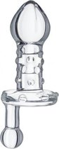 Lila Glazen Buttplug