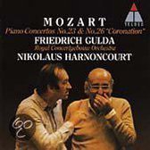 Mozart: Piano Concertos Nos 26 & 23 / Gulda, Harnoncourt et al