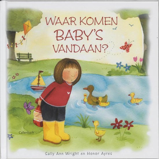 Cover van het boek 'Mama, waar komen babies vandaan' van S.A. Wright