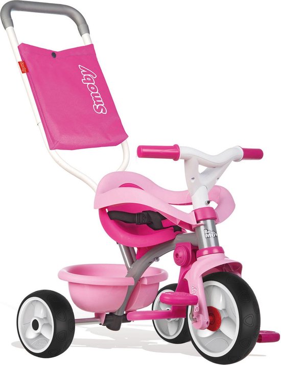 Smoby Be Move Comfort Driewieler 3in1 - Roze |