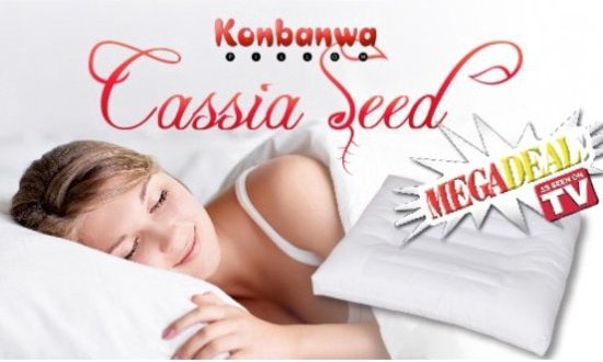 bevroren timmerman straf Konbanwa pillow Cassia Seed Hoofdkussen - Gevuld met zaden en kapok -  Ontspannend -... | bol.com
