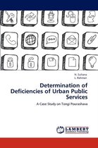 Determination of Deficiencies of Urban Public Services