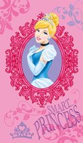 Disney Princess Midnight - Assepoester Strandlaken - 70 x 120 cm - Roze