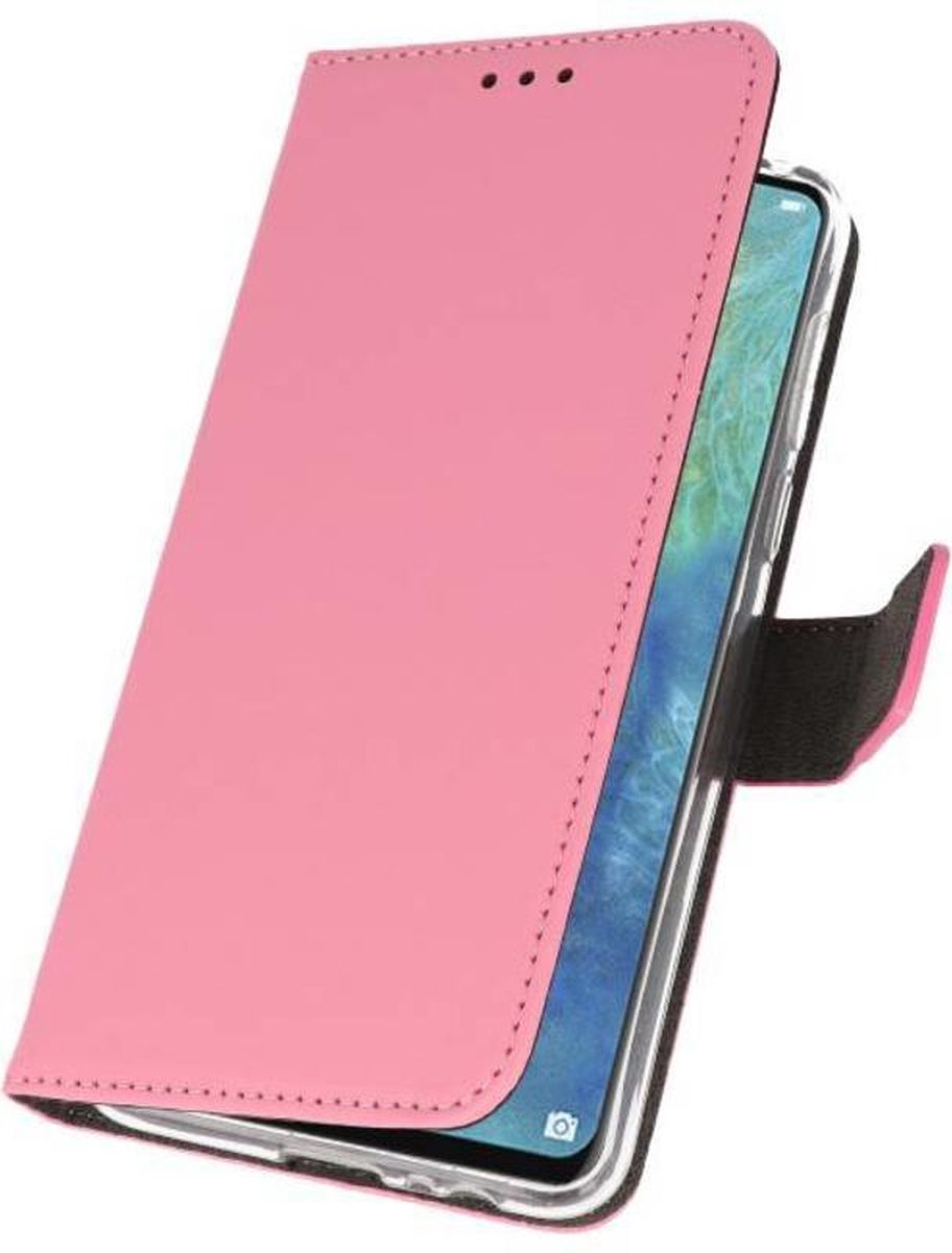 Bestcases Pasjeshouder Telefoonhoesje Huawei Mate 20 X - Roze