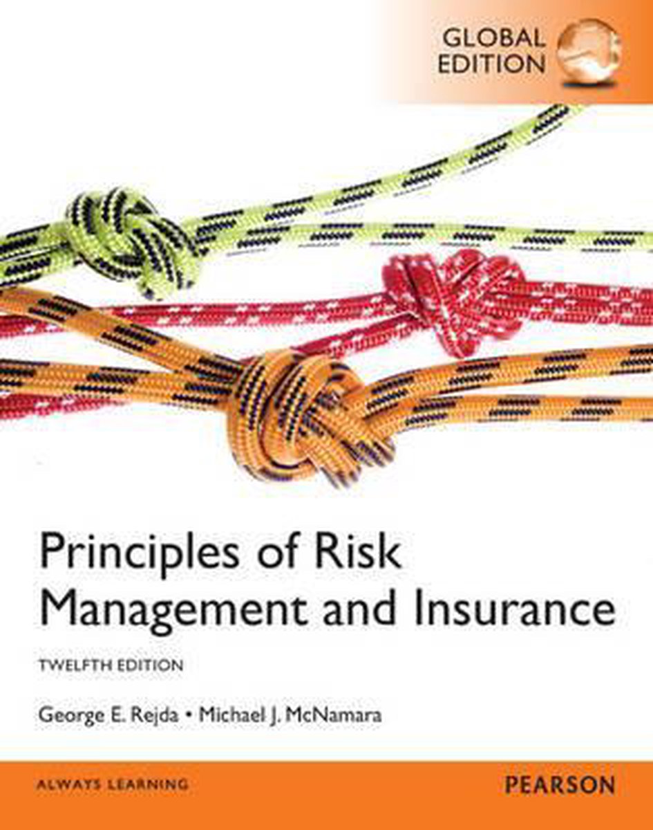 Omslag van Principles of Risk Management and Insurance, Global Edition