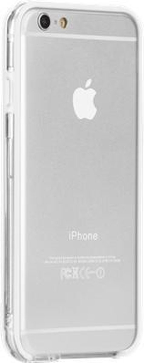 Case-Mate Tough Frame Bumper hoesje voor iPhone 6/6s - transparant/wit