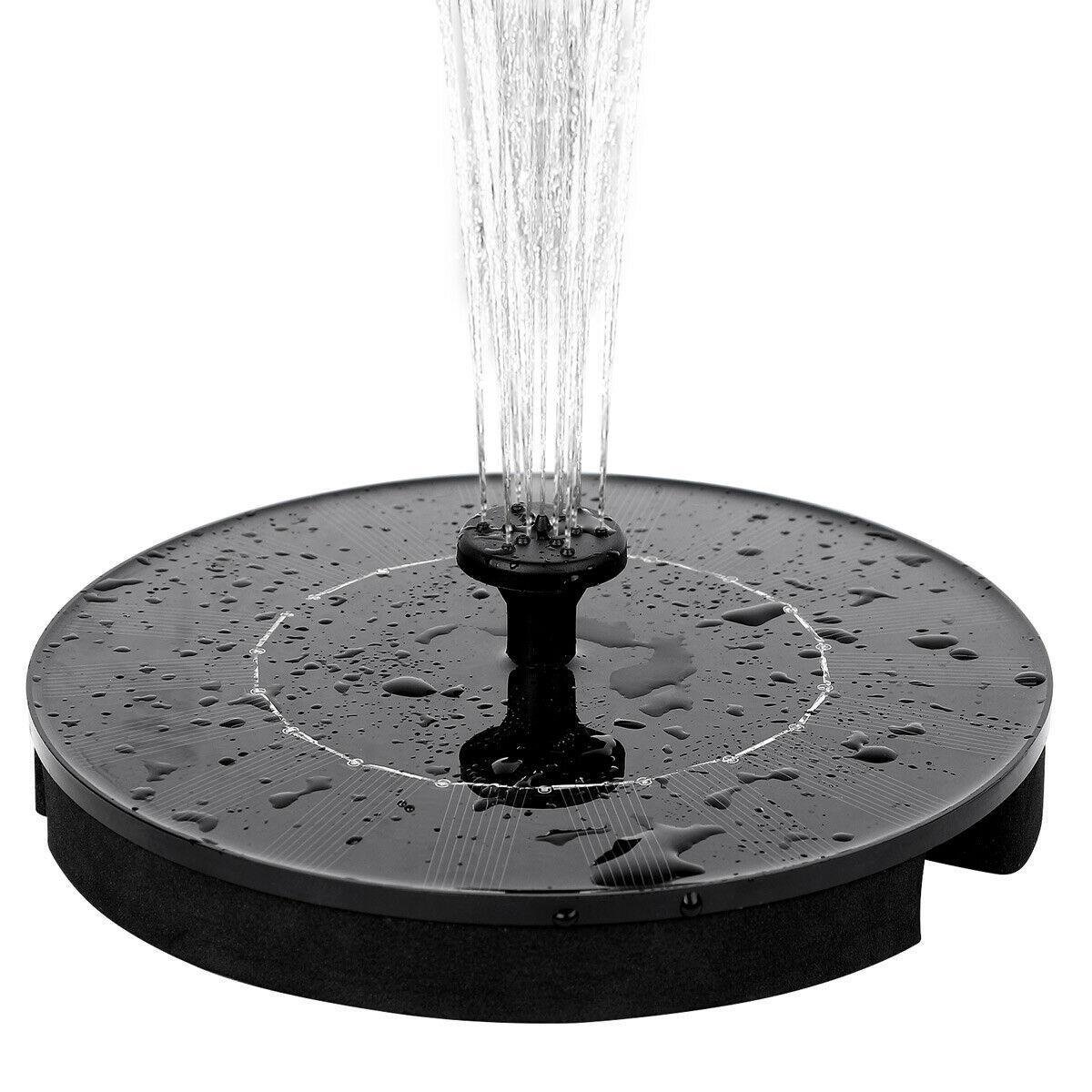 Solar fontein pomp, zonne-energie