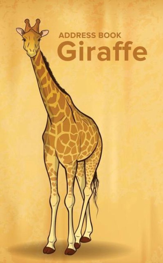 Address Book Giraffe - cover