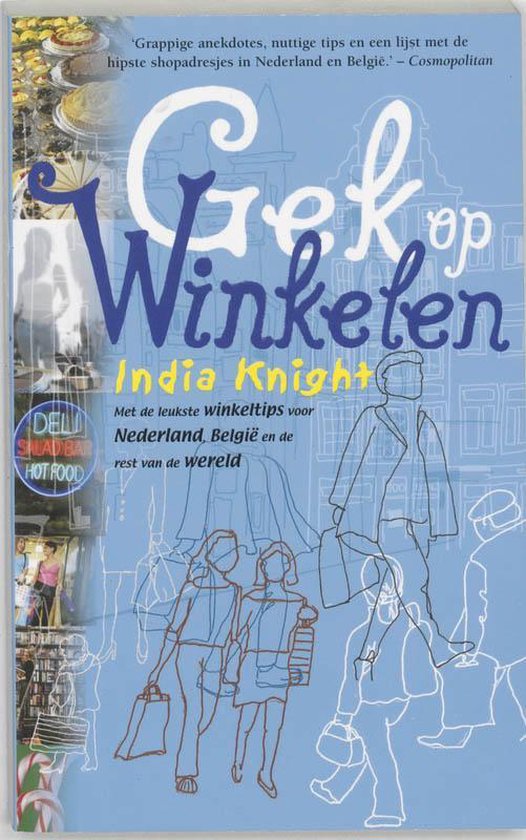 Cover van het boek 'Gek op winkelen'