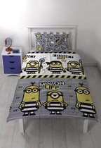 Minions Despicable Me 3 Jailbird - Dekbedovertrek 135cmx200cm