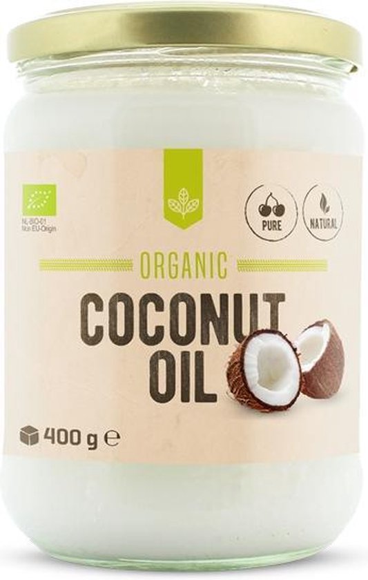 hoofdzakelijk regelmatig Doen Body & Fit Organic Kokosolie - Extra Virgin Kokosnootolie - 100% Biologisch  - 400 gram | bol.com