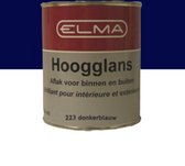 Elma hoogglans - donkerblauw - 750 ml