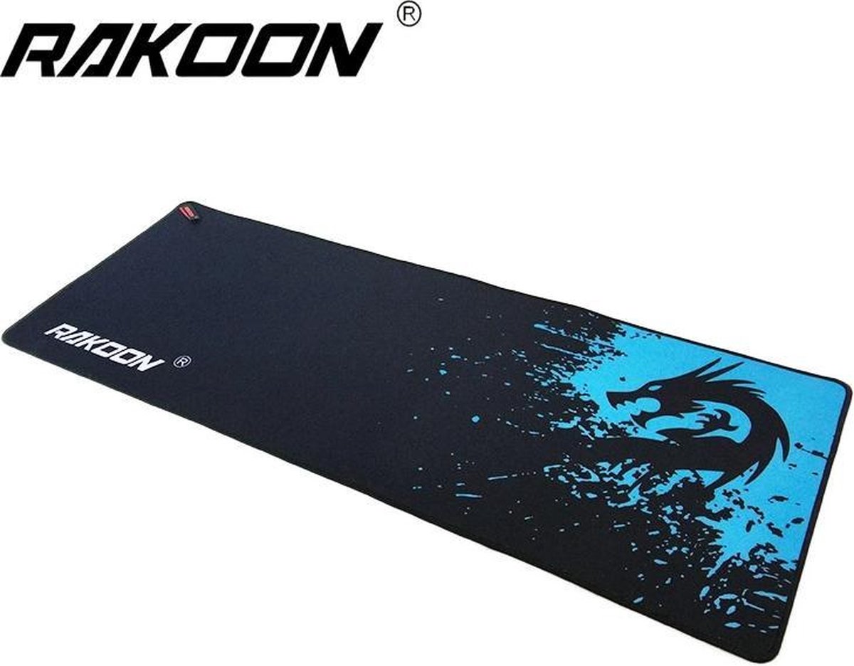 Rakoon XL Extended Muismat Gaming mousepad XXL 80 X 30 CM
