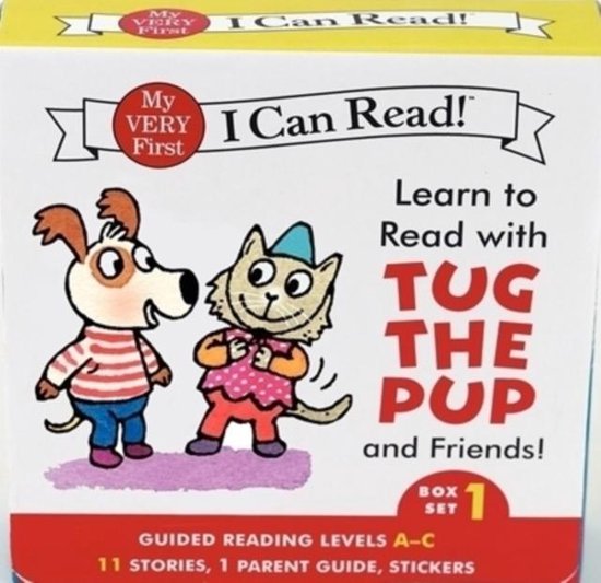 Boek cover Learn To Read With Tug The Pup And Friends! Box Set 1 van Dr. Julie M. Wood (Onbekend)