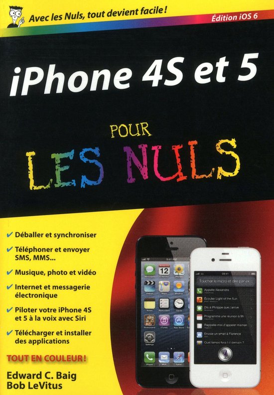 Iphone 4S et 5 éd IOS 6 Poche pour les nuls - cover