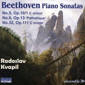Beethoven: Piano Sonatas No. 5 Op.10/1, No.8 Op. 13 'Pathétique', No. 32 Op. 111