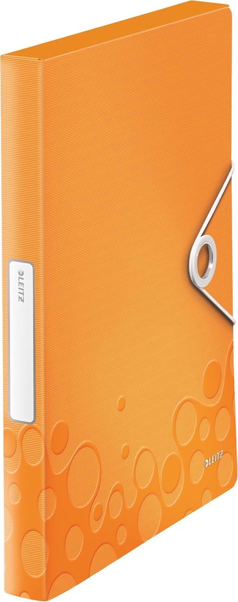 Leitz WOW - Documentenbox A4 - Oranje