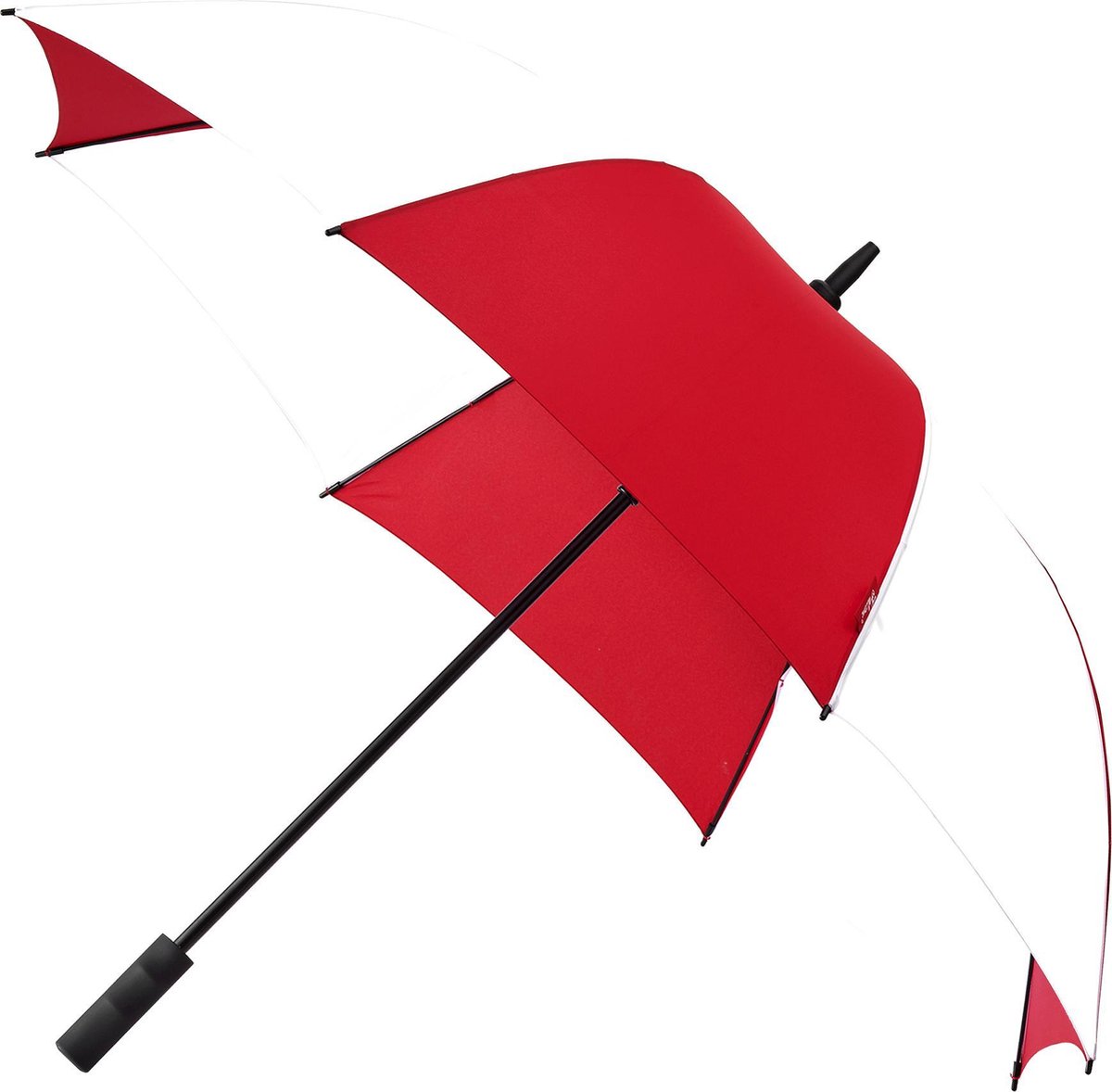 Falcone® Golfparaplu - Stevig - Windproof - Lichtgewicht - Automaat - Rood / Wit