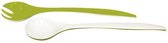 Zak!Designs Twontone Saladebestek - 22 cm - Lime