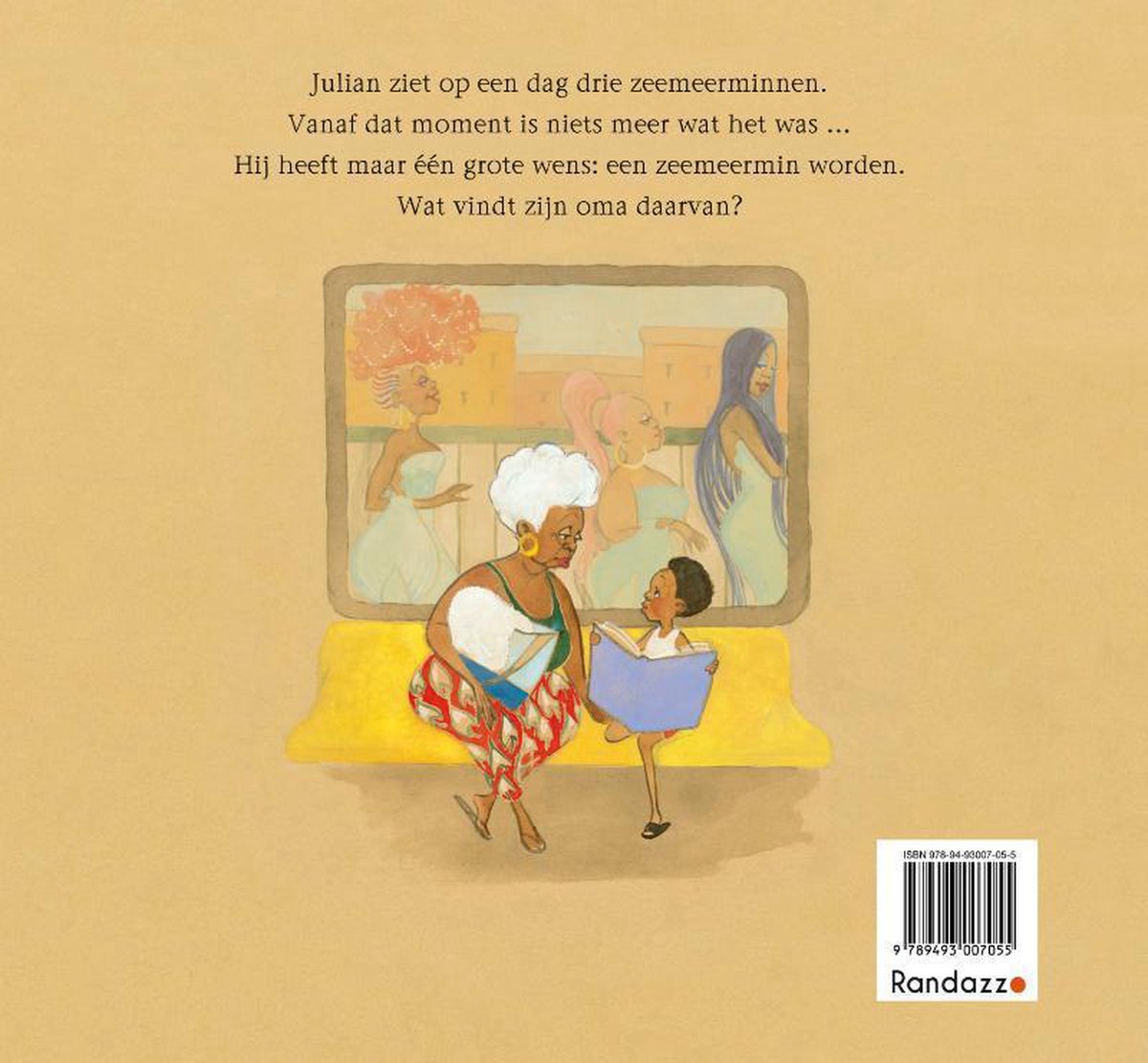 Julian is een zeemeermin - back cover