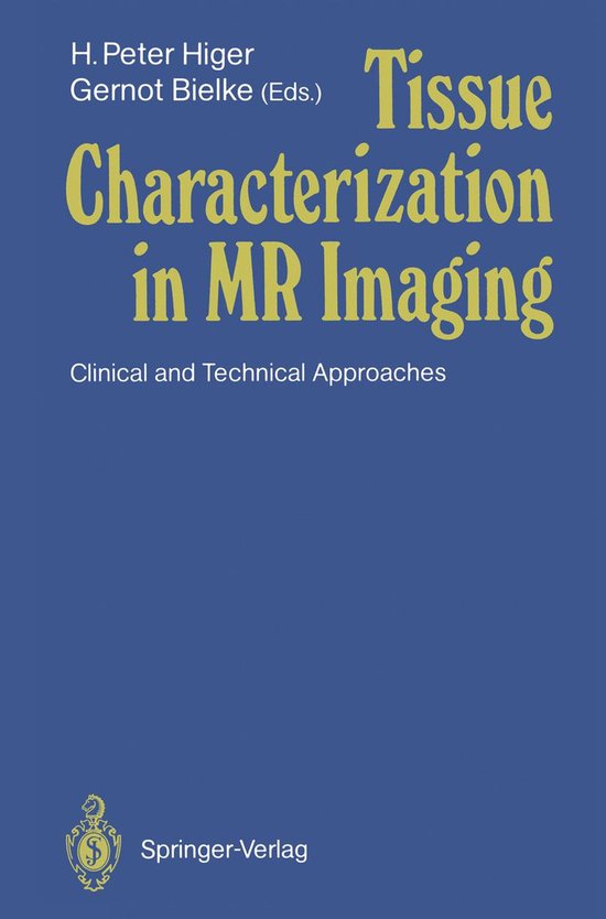 Medicine (R0) - Tissue Characterization in MR Imaging - cover