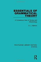 Essentials of Grammatical Theory