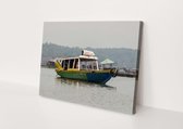 Indonesische Vissersboot | Canvasdoek | Wanddecoratie | 150CM x 100CM | Schilderij | Foto op canvas