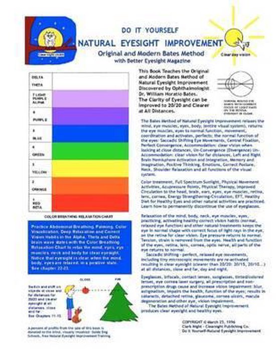 Do It Yourself - Natural Eyesight Improvement - Original and Modern ...