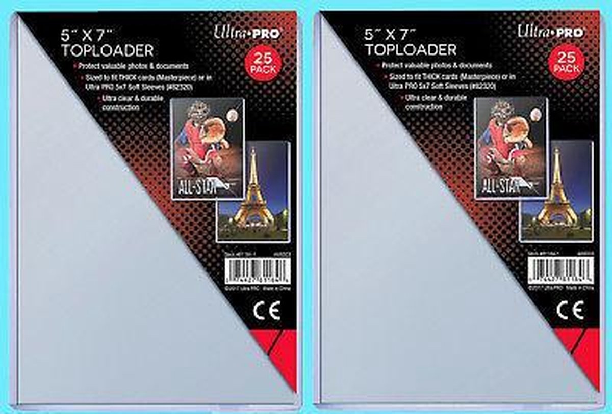 Ultra Pro Boxtopper Toploader 5x7