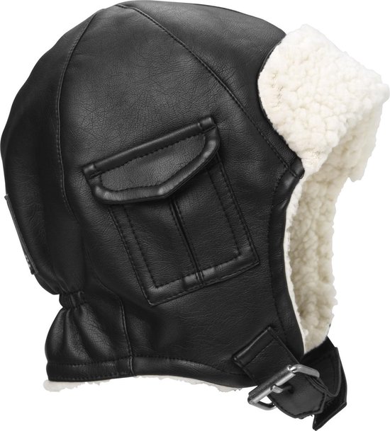 Elodie Caps Aviator Noir 0-6m