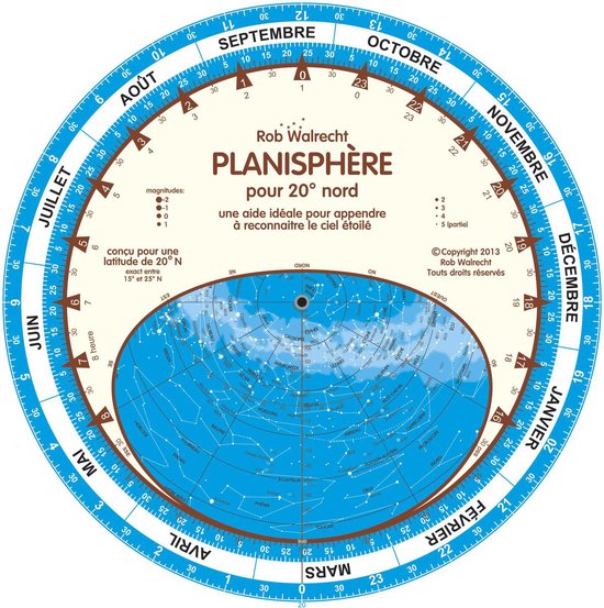 Planisphere Pour 20 Degres Nord (French) - cover
