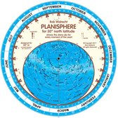 Planisphere for 50 Degrees North Latitude