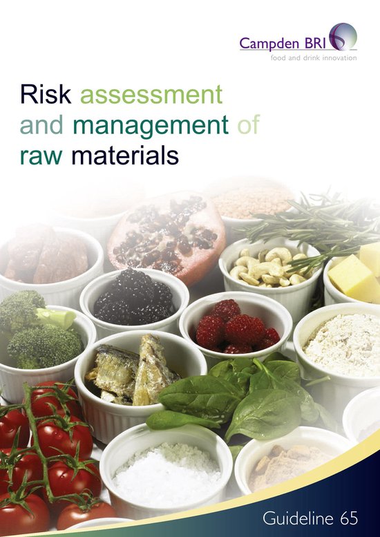 Risk Assessment and management of raw materials (ebook), Sue Emond