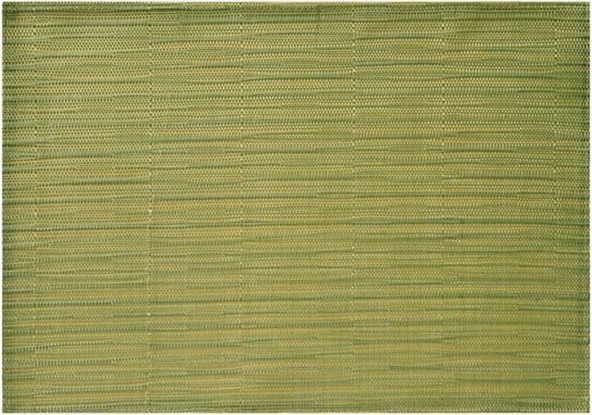 Placemat, fijne band, 45x33 cm, verpakt per 6 stuks, kleur groen, Horeca Kwaliteit!