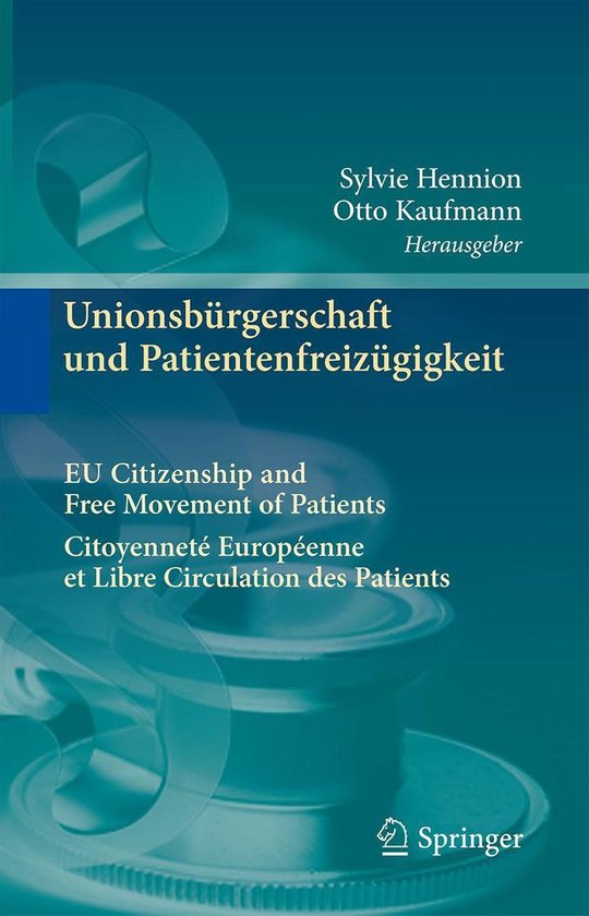 Unionsbürgerschaft und Patientenfreizügigkeit Citoyenneté ... - cover