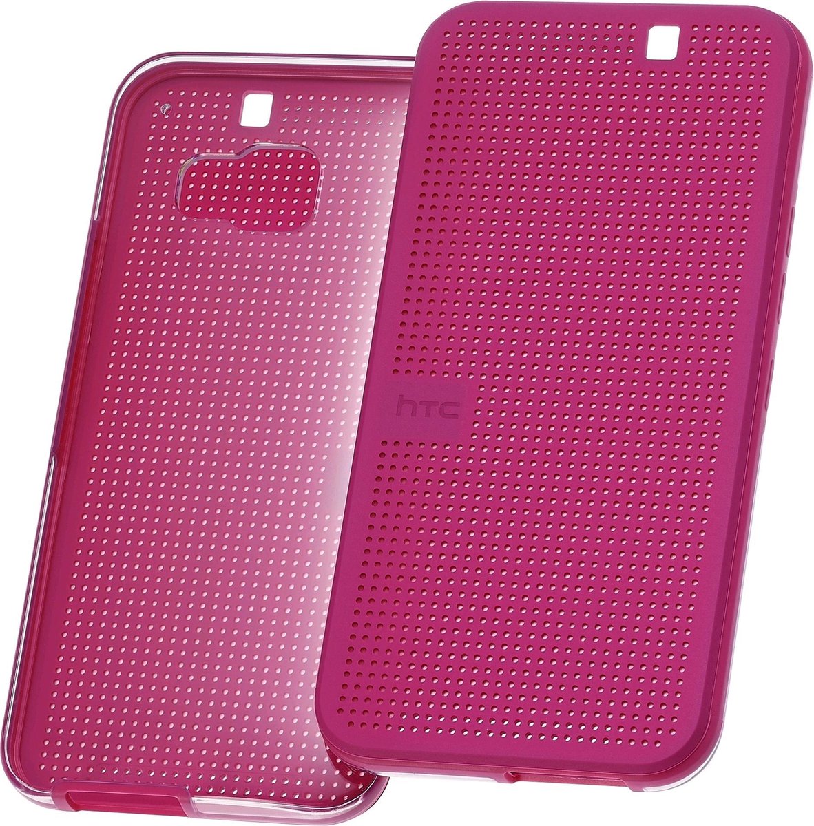 HTC Dot 2 Viewcase Hoesje voor HTC One M9 - Roze