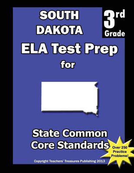 South Dakota 3rd Grade Ela Test Prep - cover