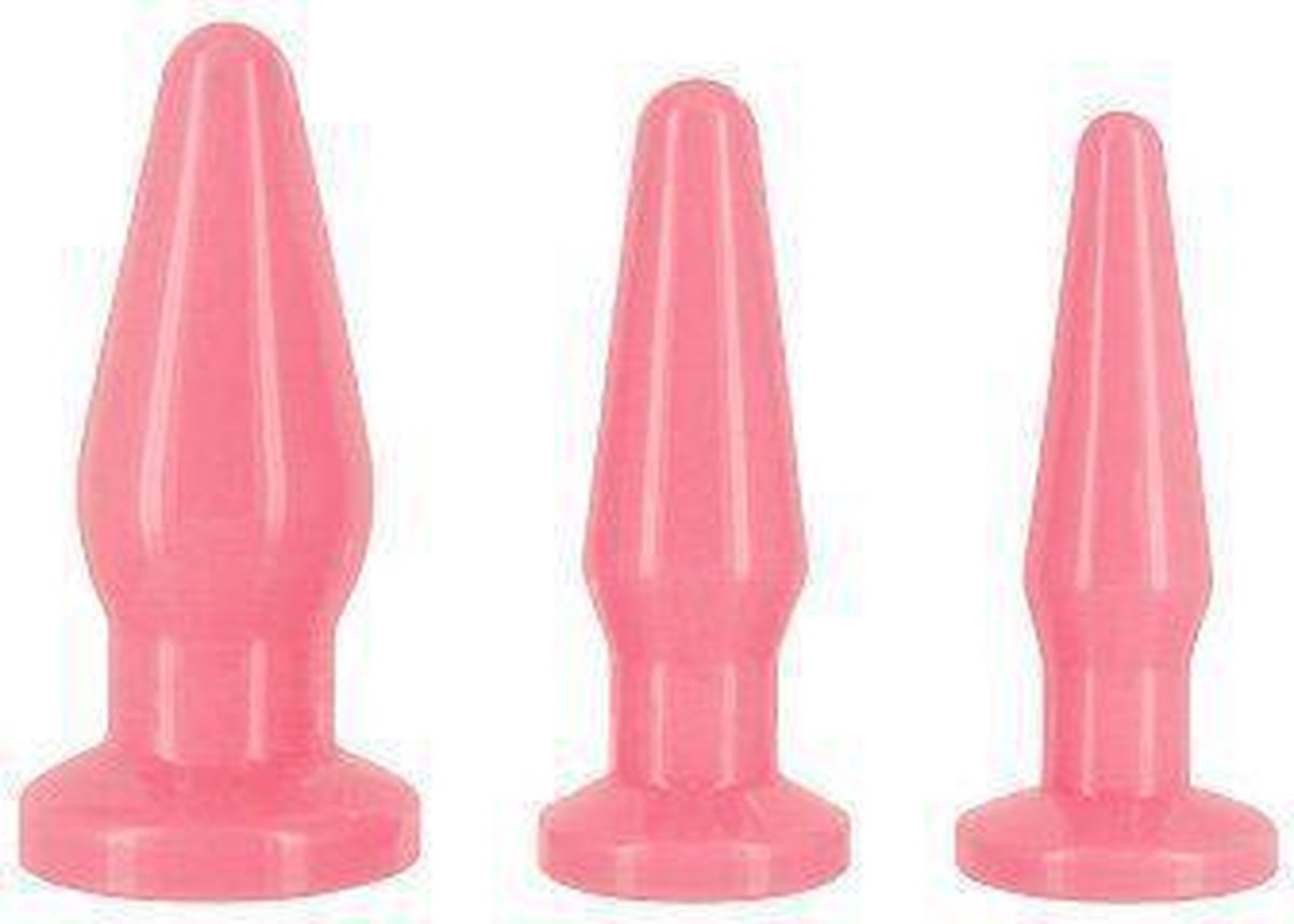 Goedkoopste buttplug Set Roze