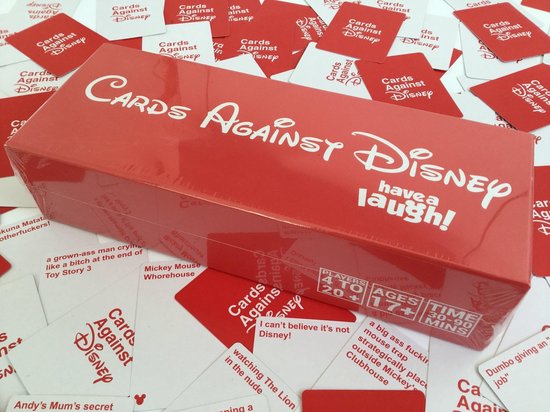 Thumbnail van een extra afbeelding van het spel Cards Against Disney Engels Party Spel ADULT